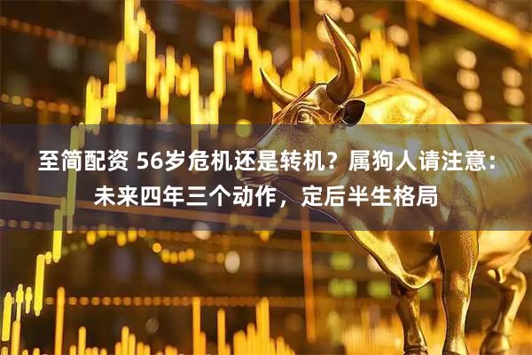 至简配资 56岁危机还是转机？属狗人请注意：未来四年三个动作，定后半生格局